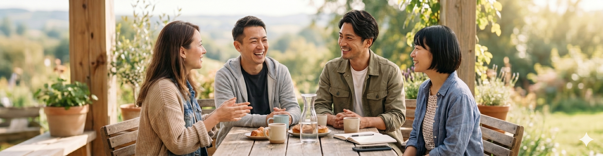 「つながる」を、
もっと深く、おもしろく。